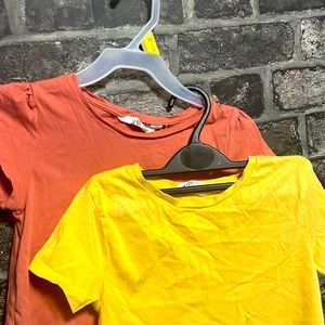 H & M 3 pack kids shirt’s size 6